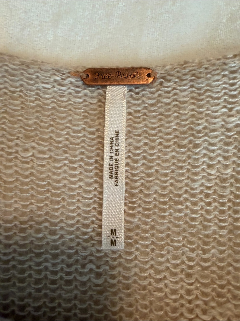 Free People Pony Ride knit sweater Medium - Picture 5 of 6